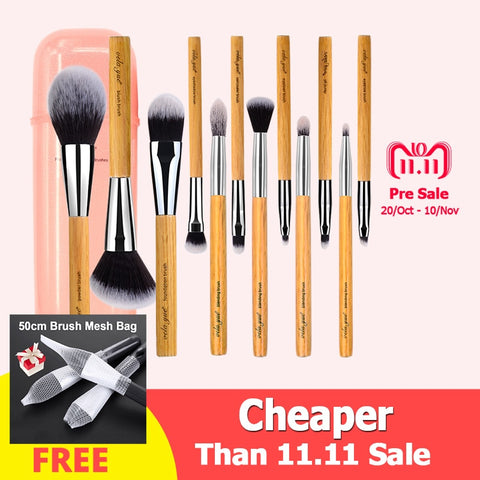 Makeup Brush Set  12 pieces  Lips Beauty Tools Kit with Case