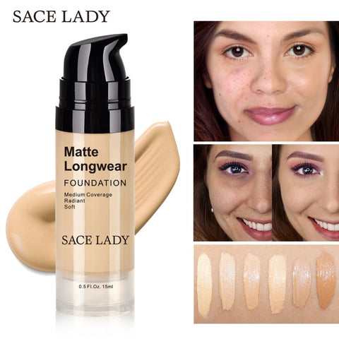 SACE LADY Foundation Base 15ml Makeup Professional