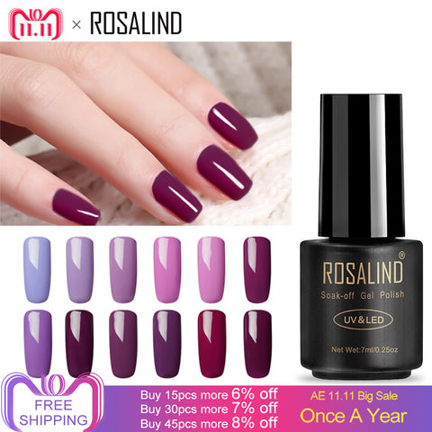 ROSALIND 7ml Nail Gel Polish