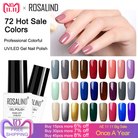 ROSALIND Nail Gel Polish Nail Polish