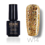 Varnish Diamond Glitter Gel W01-29 Gel Nail Polish nails