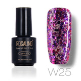 Varnish Diamond Glitter Gel W01-29 Gel Nail Polish nails