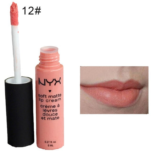 1Pc Fashion Cosmetic Long Lasting Lipstick Makeup Matte Lip Gloss Women Beauty Tool