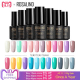 ROSALIND Nail Polish 7ml 58 Color Gel Nail Polish