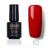 ROSALIND Nail Polish 7ml 58 Color Gel Nail Polish