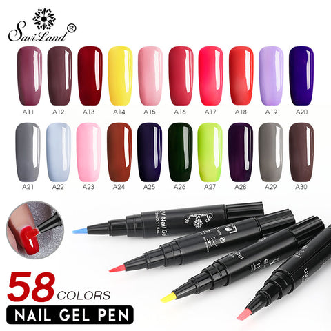 Saviland Newest 58 Colors Gel Nail polish